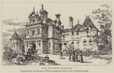 Victoria Hospital (gravering) av English School