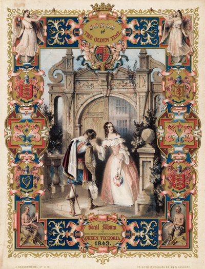 Vokalalbumet til Hennes aller nådigste Majestet Dronning Victoria 1842 av English School