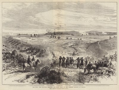 Krigen, Gravitza-redoubten og høyrefløyen til den tyrkiske posisjonen ved Plevna (gravering) av English School