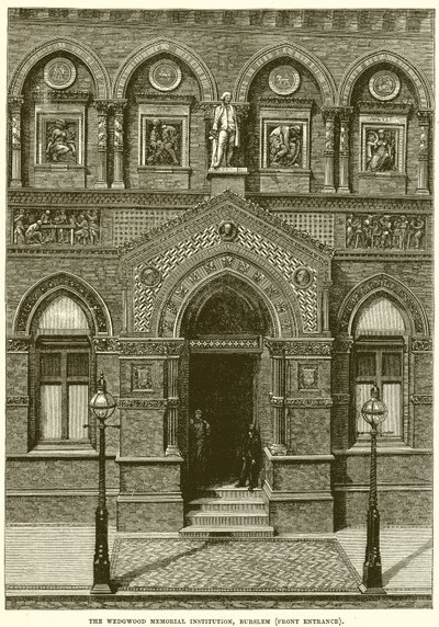 Wedgwood Memorial Institution, Burslem (inngang foran) av English School