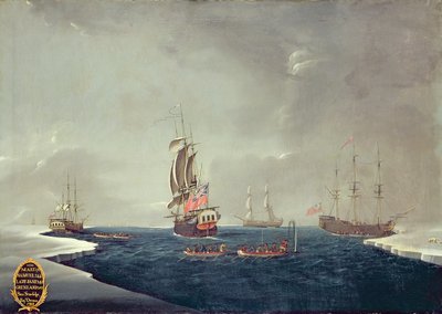 Hvalfangstflåten til Sir Samuel Standidge av English School