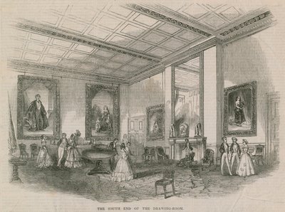 Whitehall-hjemmet til Sir Robert Peel av English School
