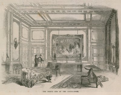 Whitehall-hjemmet til Sir Robert Peel av English School