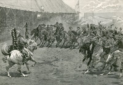 The Wild West Show på Earls Court, West Brompton, London av English School