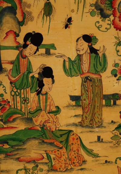 The Witcombe Cabinet, ca. 1697 (japannert og forsølvet tre) av English School