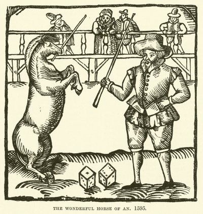 Den fantastiske hesten til An, 1595 av English School