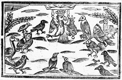 The Woody Choristers eller The Birds Harmony, en illustrasjon fra 