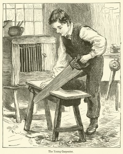 Der junge Zimmermann von English School