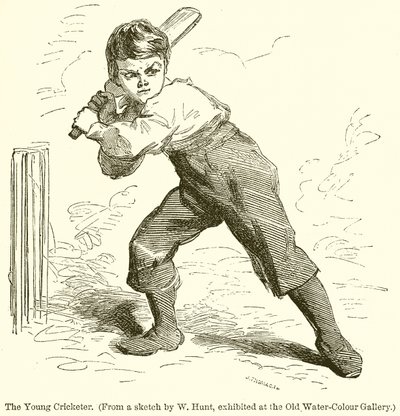 Den unge cricketspilleren av English School