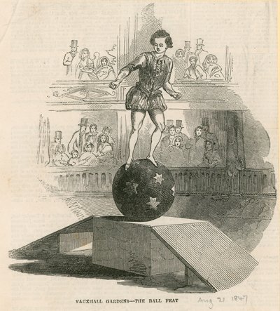 The ball feat, Vauxhall Gardens, London av English School