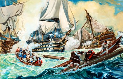 Slaget ved Trafalgar av English School