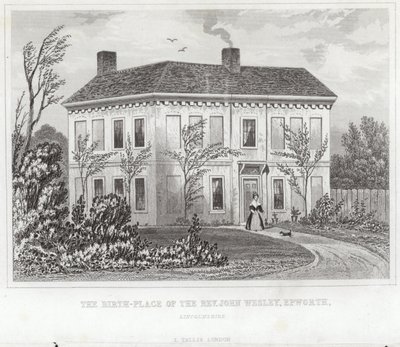 Fødestedet til pastor John Wesley av English School