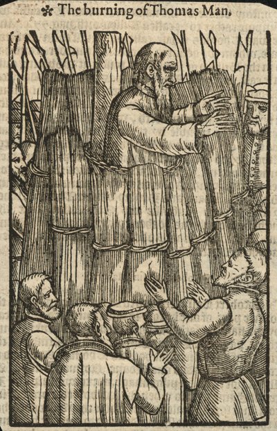 Die Verbrennung von Thomas Man von English School