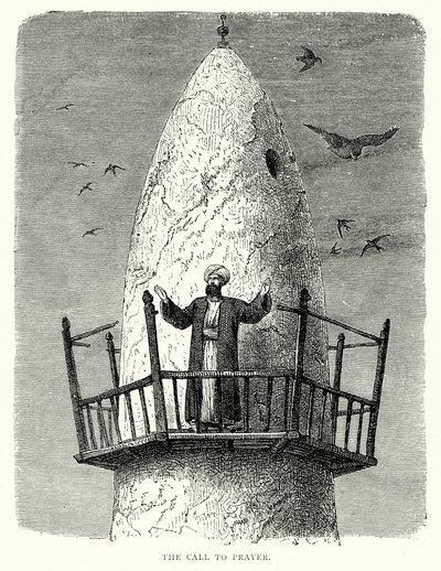 Kallet til bønn (gravering) av English School