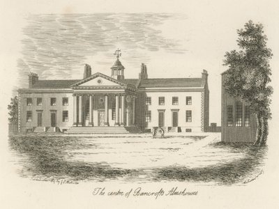 Sentrum av Bancrofts Almshouses av English School