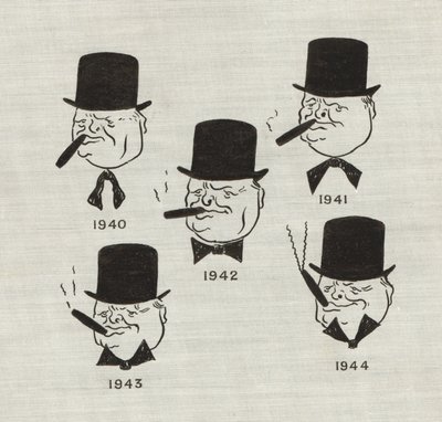 De skiftende stemningene til den britiske statsministeren Winston Churchill ettersom andre verdenskrig skred frem av English School