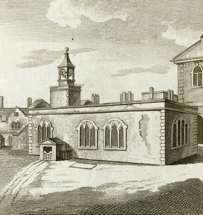 Kapellet i Tower of London av English School
