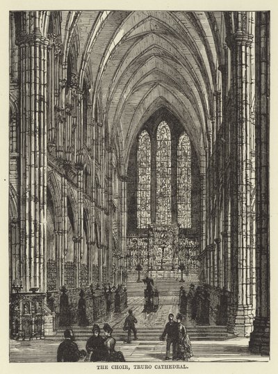 Koret, Truro katedral av English School