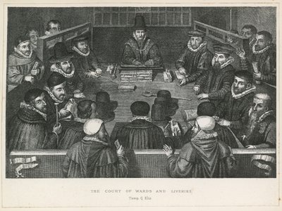 Retten for avdelinger og livrier på dronning Elizabeth I