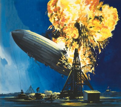 Ødeleggelsen av Hindenburg av English School