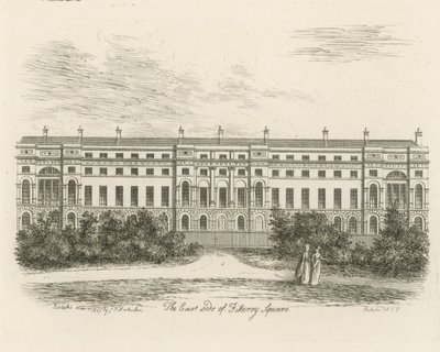 Østsiden av Fitzroy Square av English School
