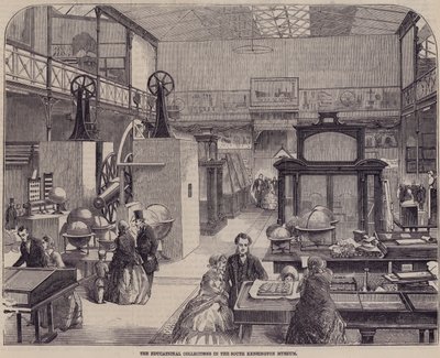 Den pedagogiske samlingen i South Kensington Museum, London av English School