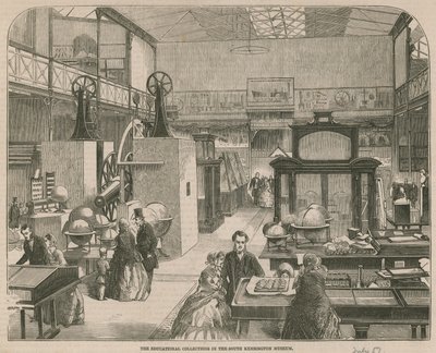 De pedagogiske samlingene i South Kensington Museum, London av English School