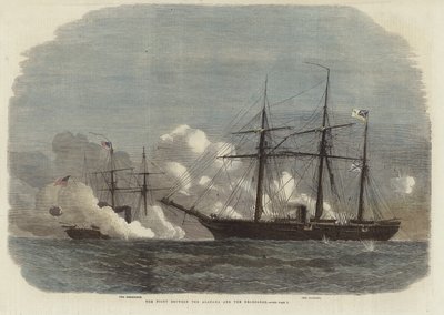 Kampen mellom Alabama og Kearsarge av English School