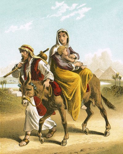 Flyturen til Egypt av English School