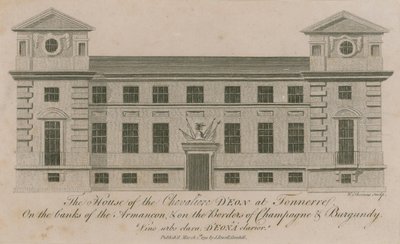 Huset til Chevalier DEon på Tonnerre av English School