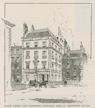 Huset der Lord Randolph Churchill døde av English School