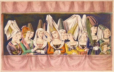 Damene på turneringen av English School