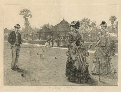 Sesongens siste krokketkamp av English School