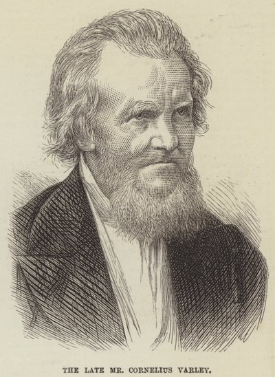 Avdøde Mr Cornelius Varley (gravering) av English School