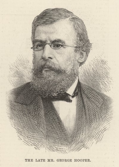 Avdøde Mr George Hooper (gravering) av English School
