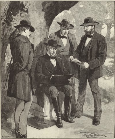 Avdøde herr Jefferson Davis av English School