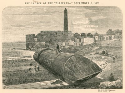 Lanseringen av Cleopatra, 8. september 1877 av English School