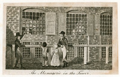 Menasjeriet i Tower of London rundt 1820 av English School