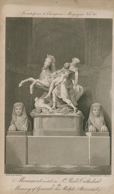 Monumentet reist i St Pauls Cathedral av English School