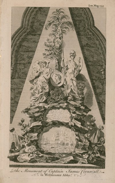 Monumentet til kaptein James Cornwall av English School