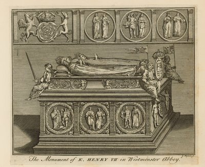 Monumentet til kong Henry VII av English School