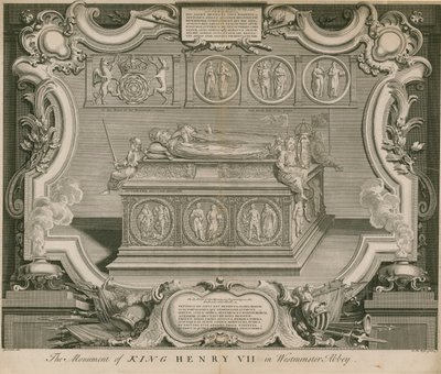 Monumentet til kong Henry VII av English School