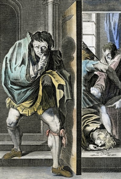 Mordet på kong Edvard 5. og broren hans i tårnet av Richard Plantagenet, senere kong Richard 3. av English School