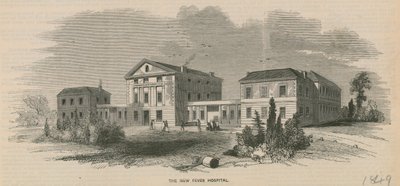 Det nye Fever Hospital, London av English School
