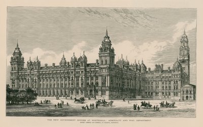 De nye regjeringskontorene i Whitehall av English School