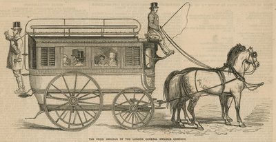 Prisomnibusen til London General Omnibus Company av English School