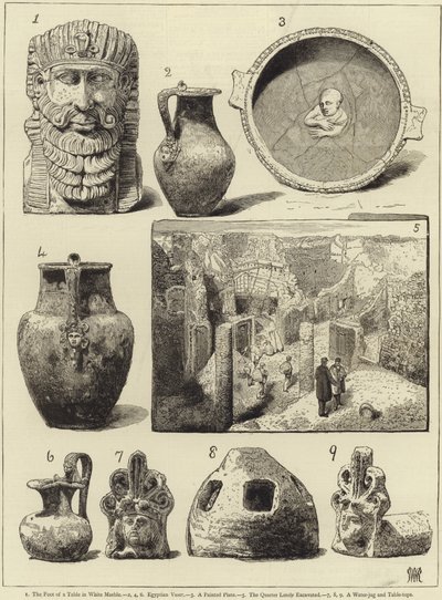De siste utgravningene i Pompeii av English School