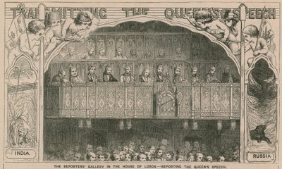 Reportergalleriet i House of Lord av English School