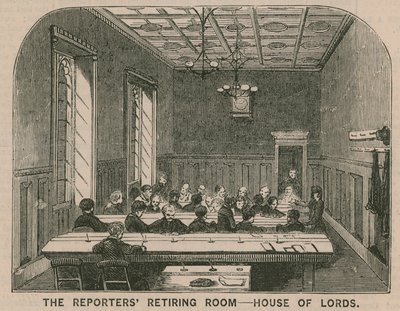 Journalistenes pensjonistrom i House of Lords av English School