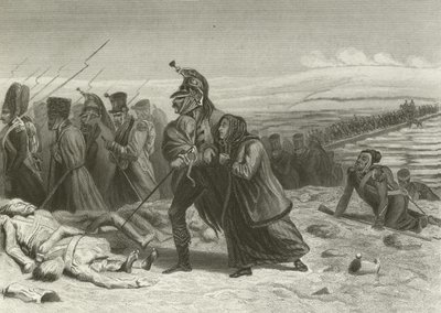 Tilfluktsstedet fra Moskva, Passage of the Berezyna av English School